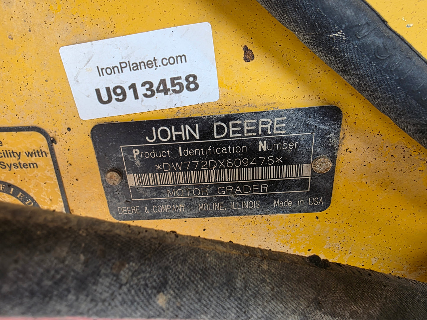 MOTOCONFORMADORA JOHN DEERE 772D