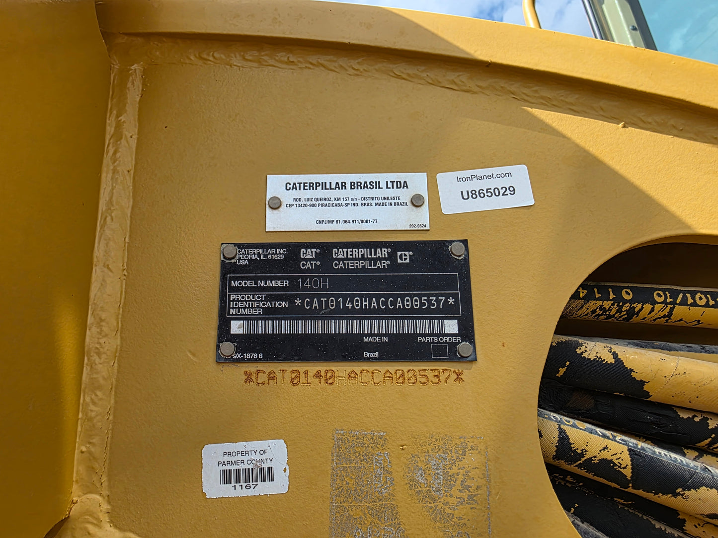 MOTOCONFORMADORA CAT 140H