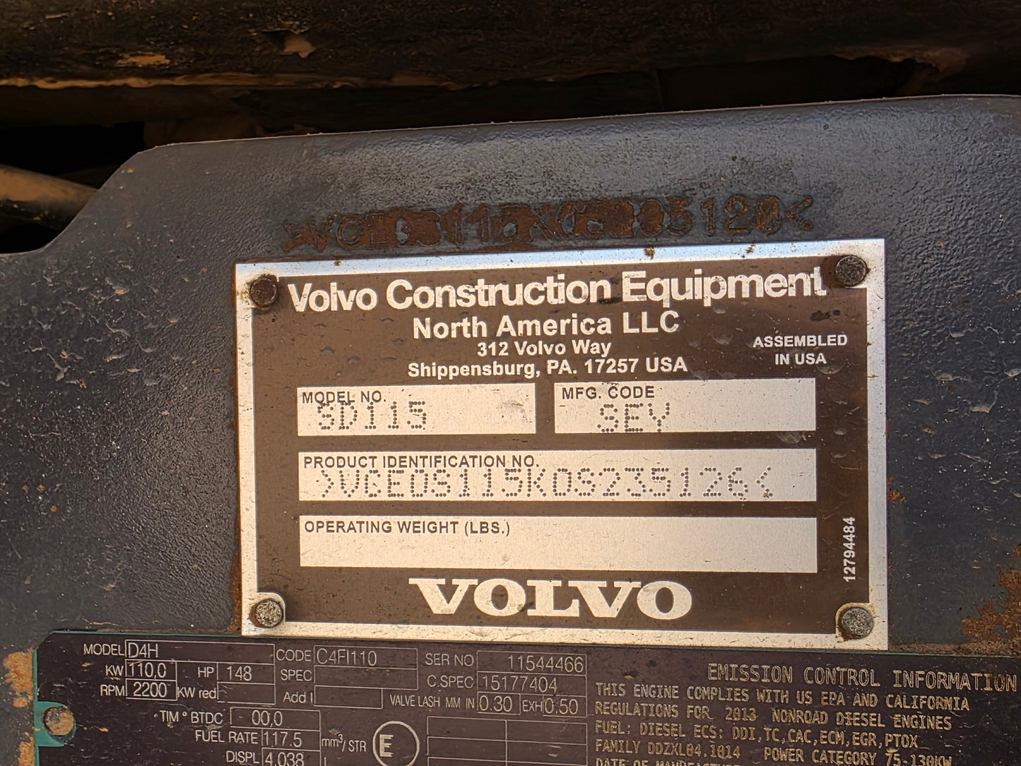 VIBRO COMPACTADOR SD115