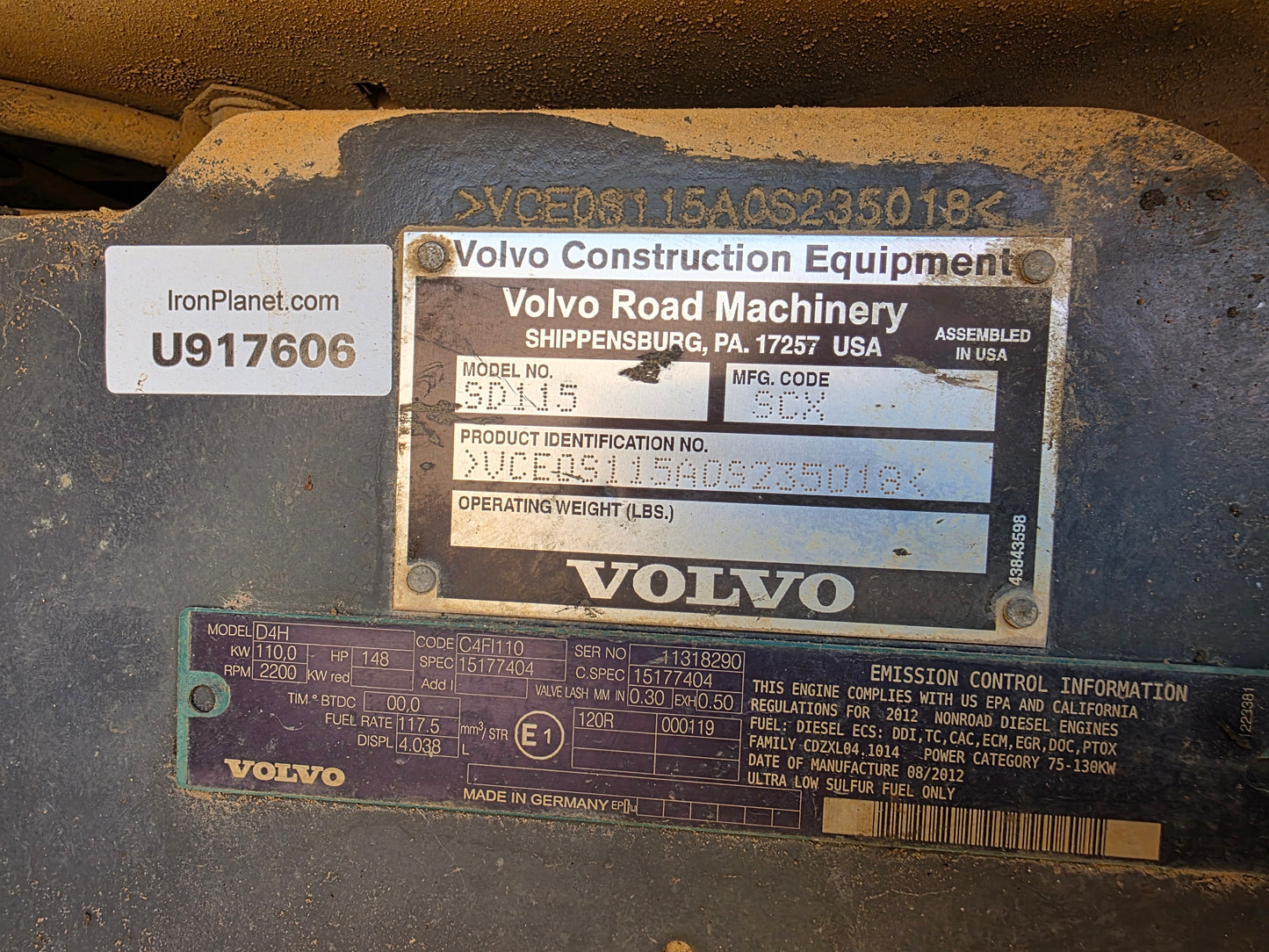 VIBRO COMPACTADOR SD115