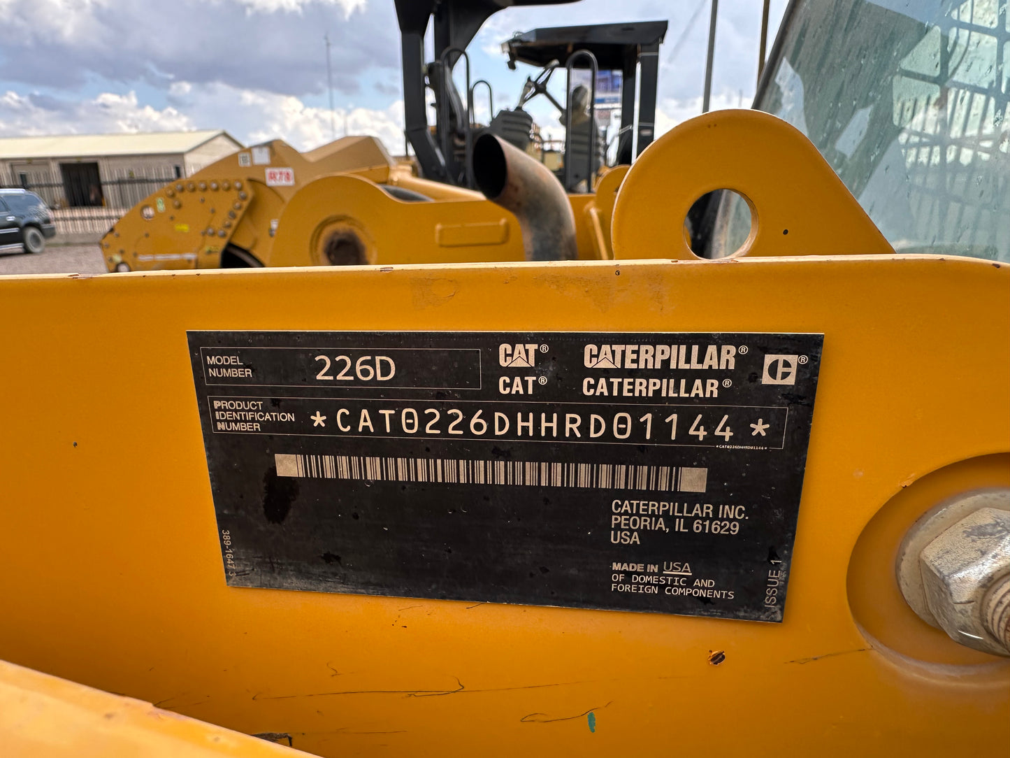 MINICARGADOR CAT 226D