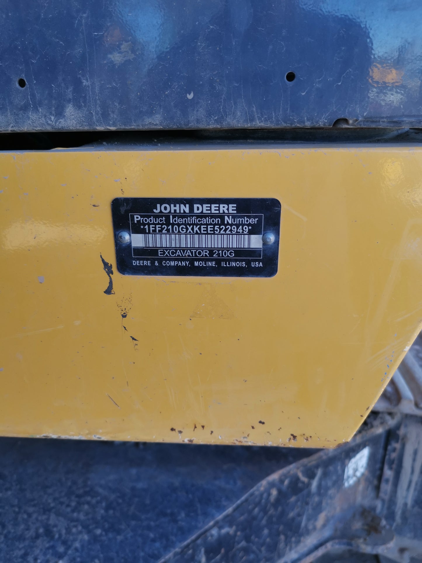 DEERE 210GLC AÑO 2017