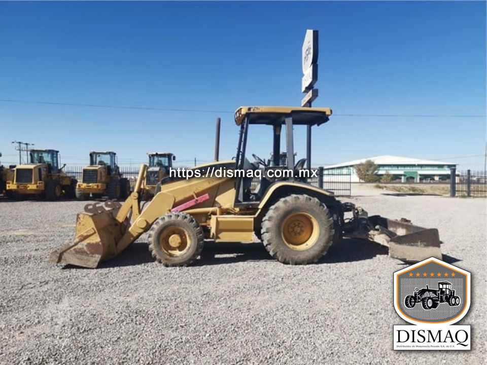 Retro Excavadora Caterpillar 416D 2006