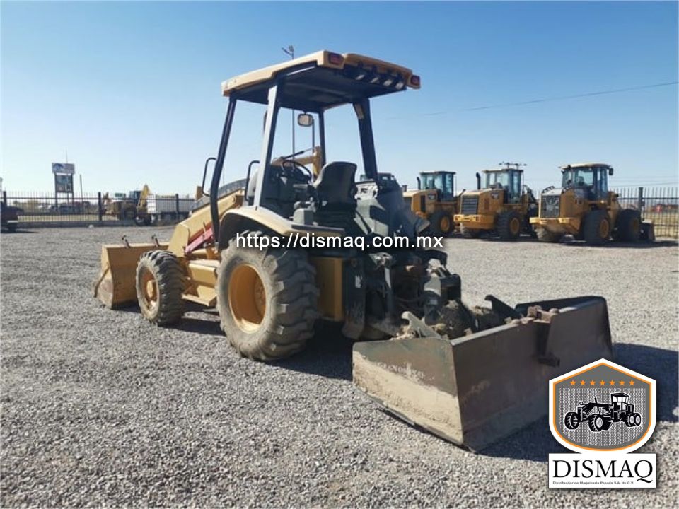 Retro Excavadora Caterpillar 416D 2006