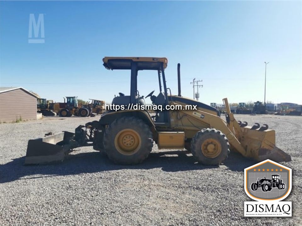 Retro Excavadora Caterpillar 416D 2006
