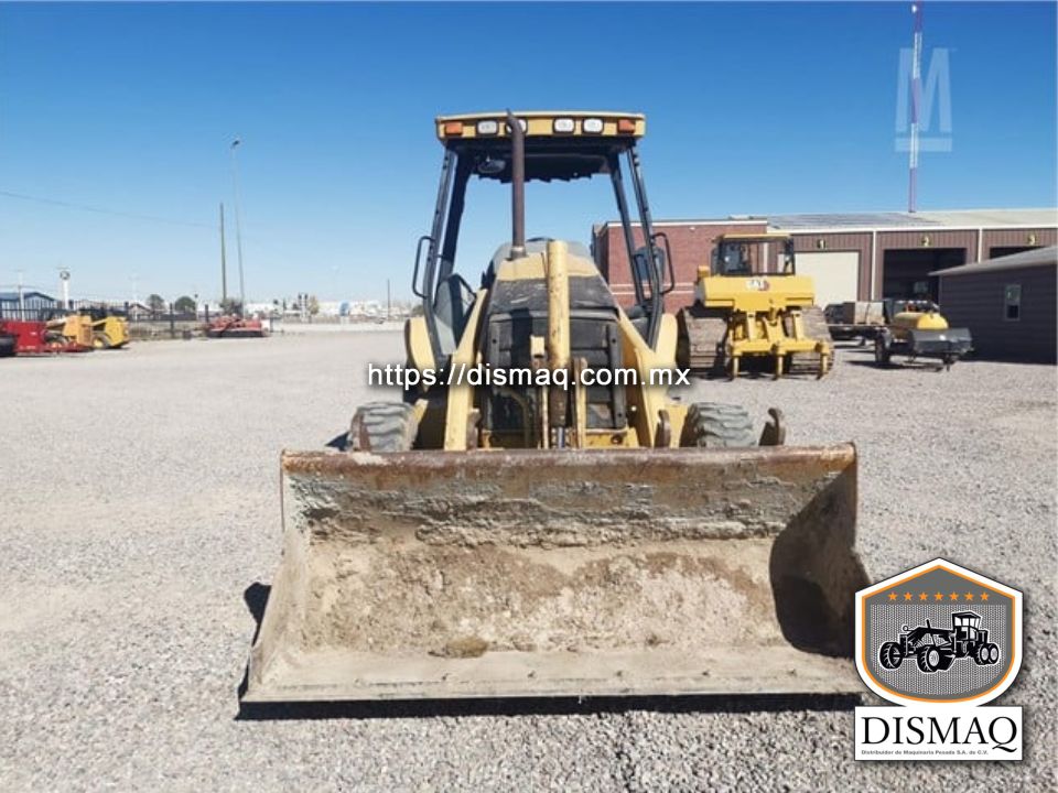 Retro Excavadora Caterpillar 416D 2006