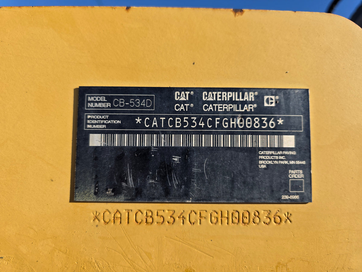 CAT CB-534D 2008