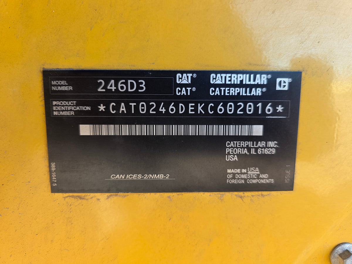 CAT 246D3 2022