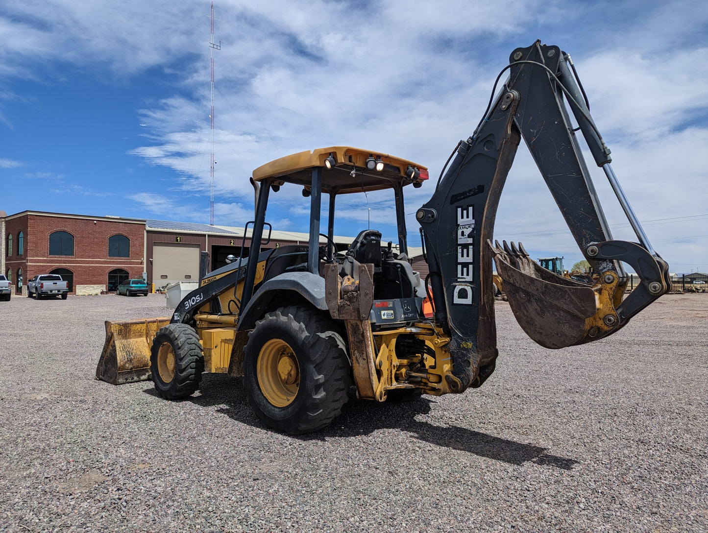 Retro Excavadora John Deer 310SJ 2009