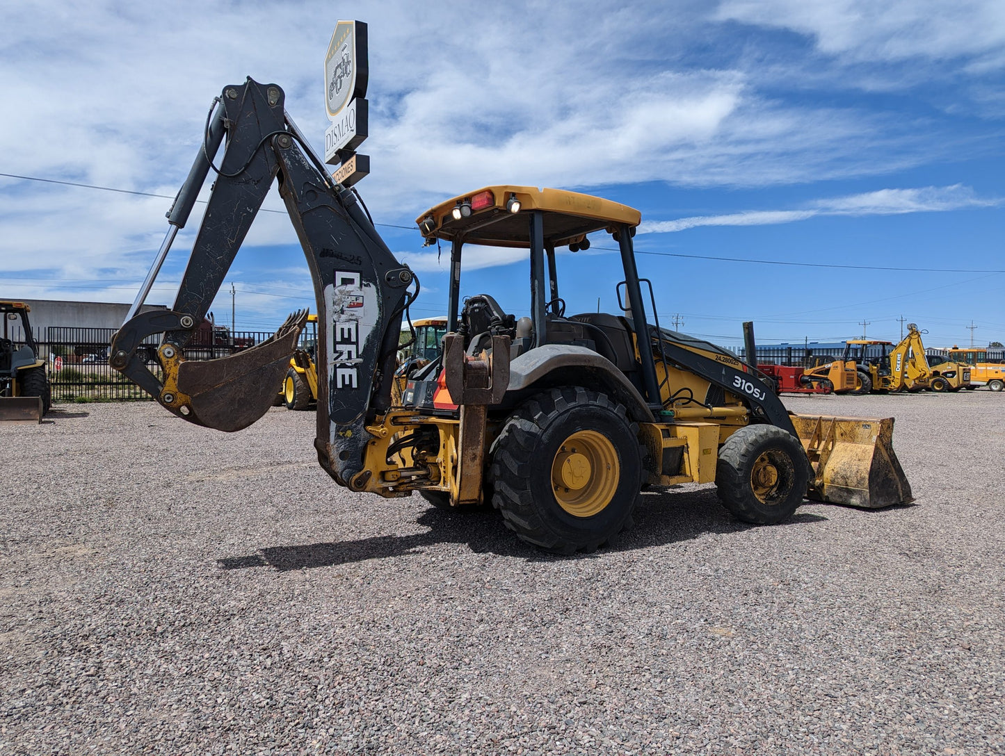 Retro Excavadora John Deer 310SJ 2009