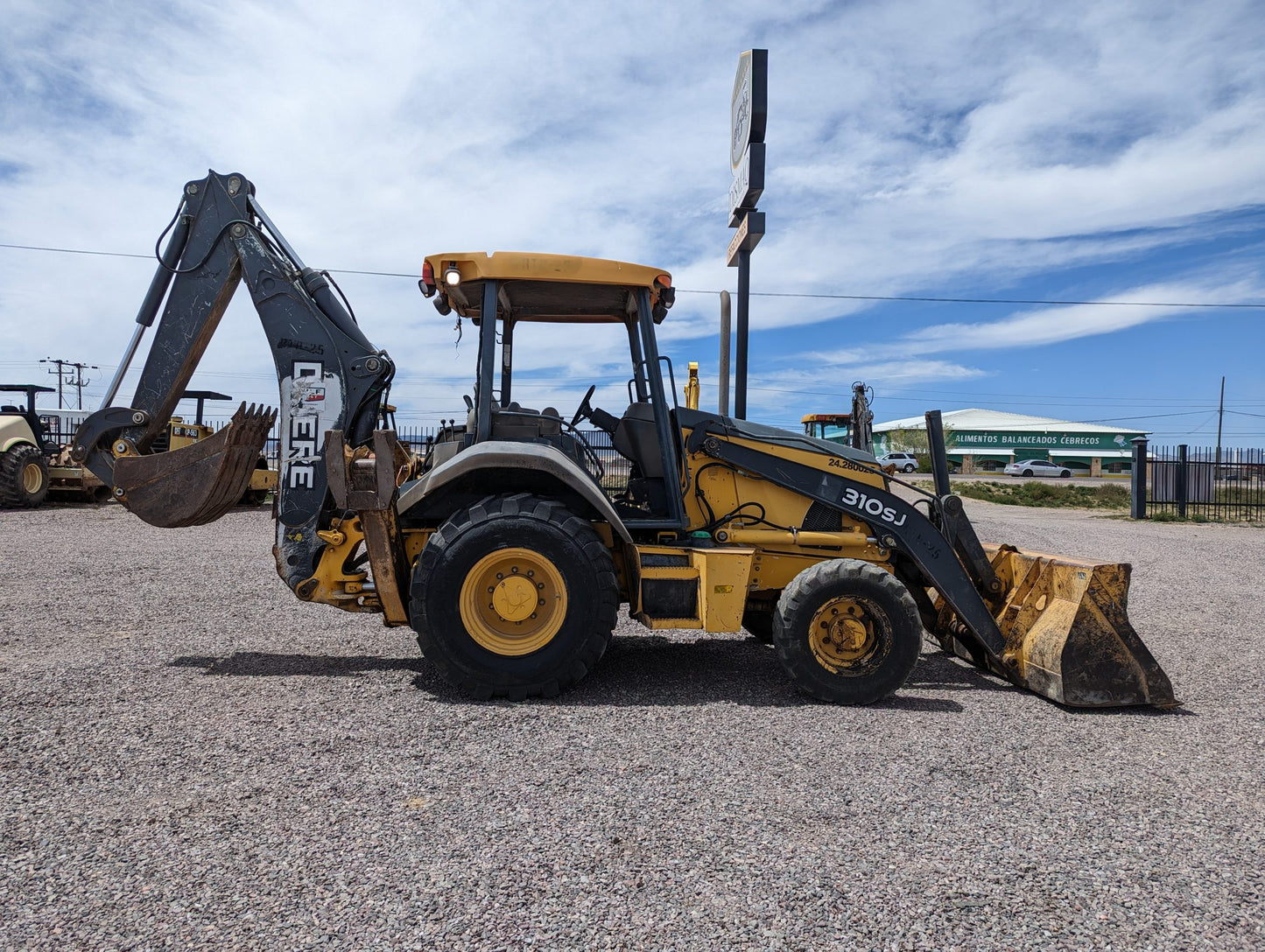 Retro Excavadora John Deer 310SJ 2009