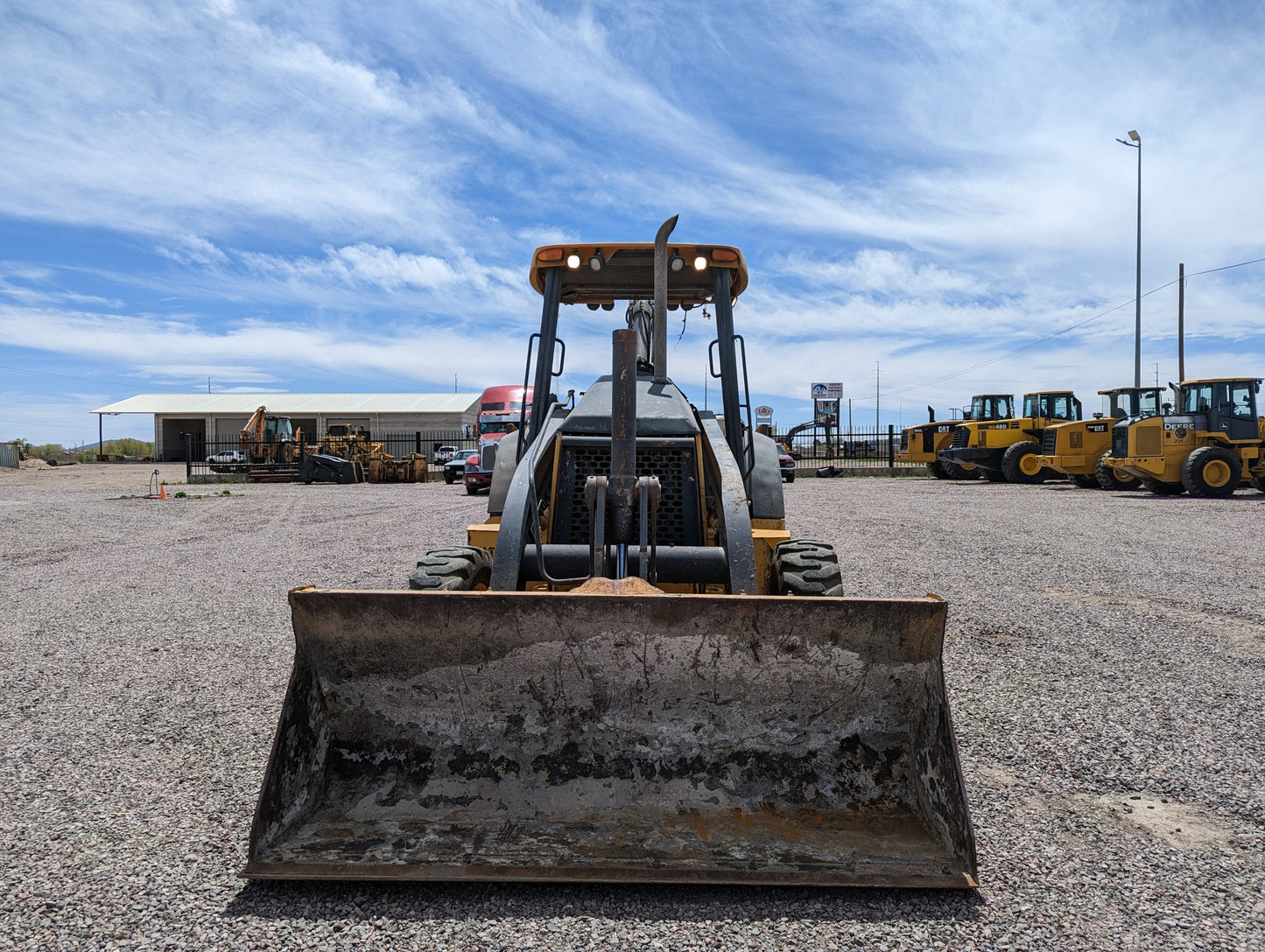 Retro Excavadora John Deer 310SJ 2009